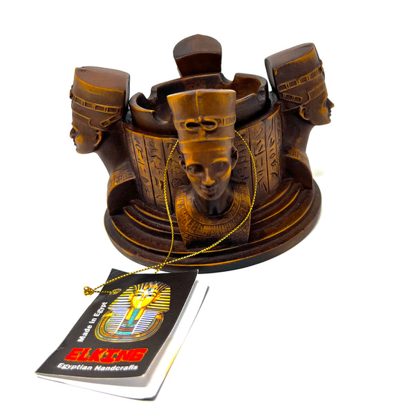 Egyptian Ashtray (removable tray)