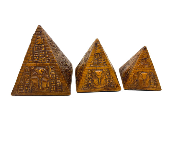 Egyptian Pyramids (set of 3)